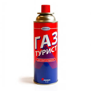 Баллон газовый цанговый Турист 220гр